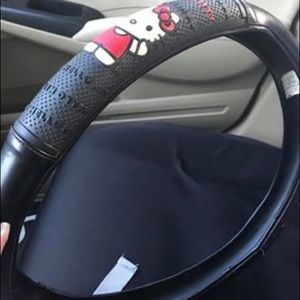 Hello Kitty Steering-wheel cover